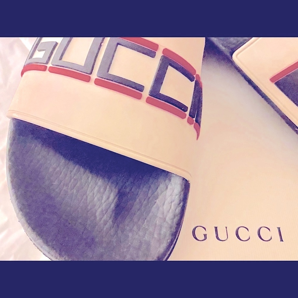 Authentic Gucci Pursuit Slide Sandal